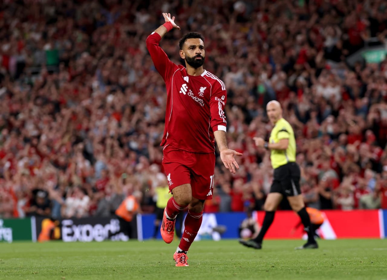 Mo Salah makes history as Liverpool begin title defence with win over Bournemouth