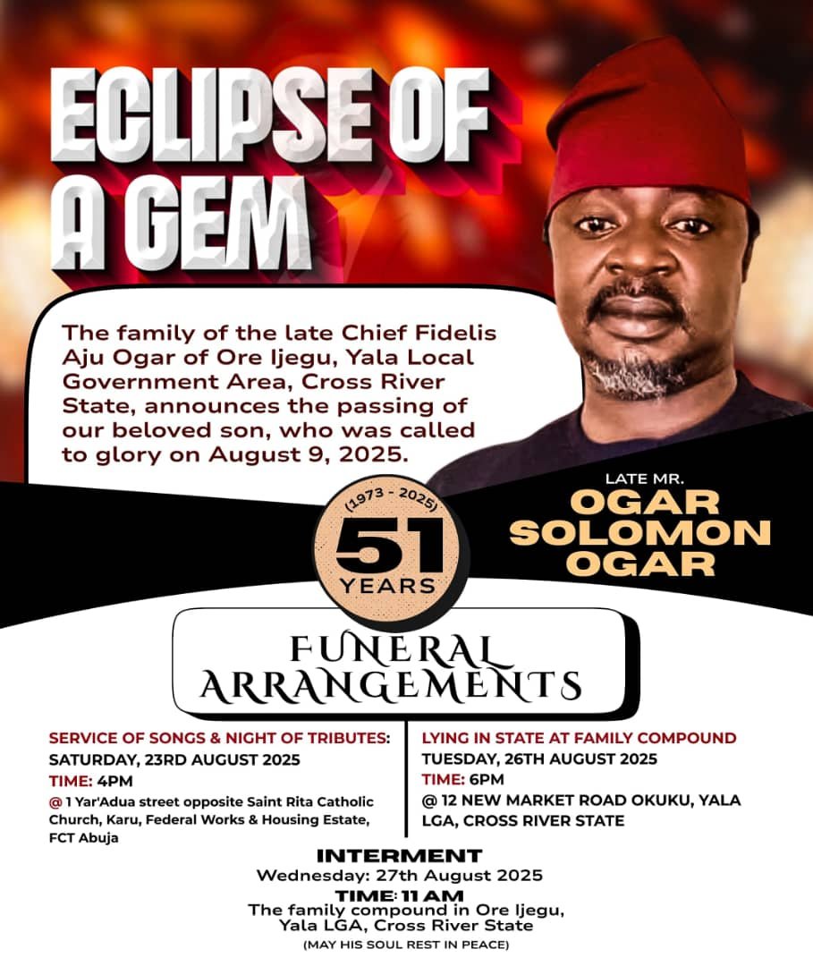 Tribute to Ogar Solomon Ogar, Yeche de Yuhuhui: Sunset in the morning, no longer noon or nightfall