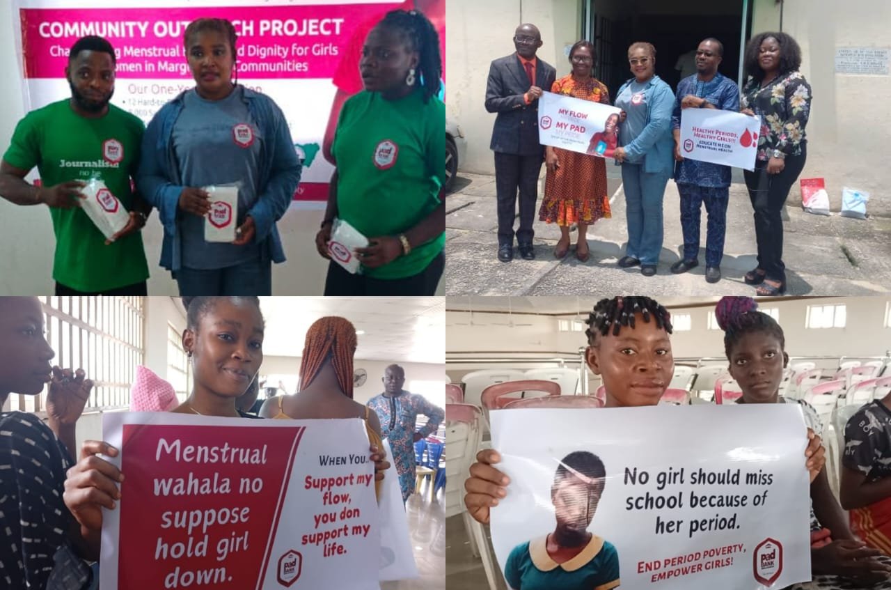 How NUJ Chairman is fighting period poverty with PadBank in Cross River