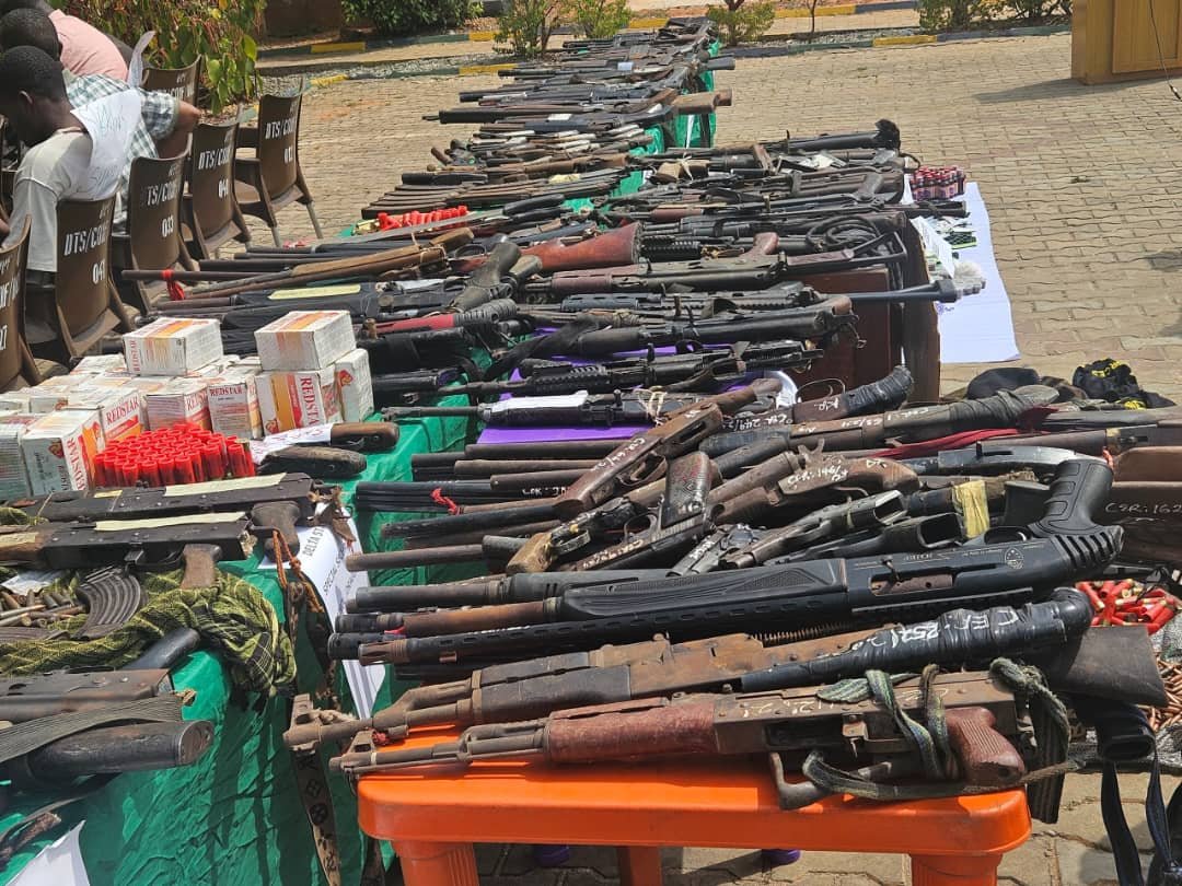 Security operatives raid Cross River forest over attack on police - Troops recover 18 locally made guns in Nigeria