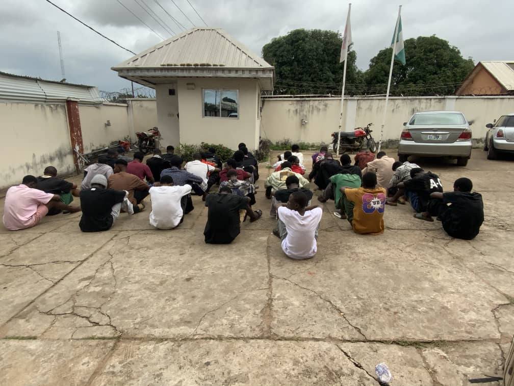 EFCC Arrests 37 Suspected Internet Fraudsters in Taraba State