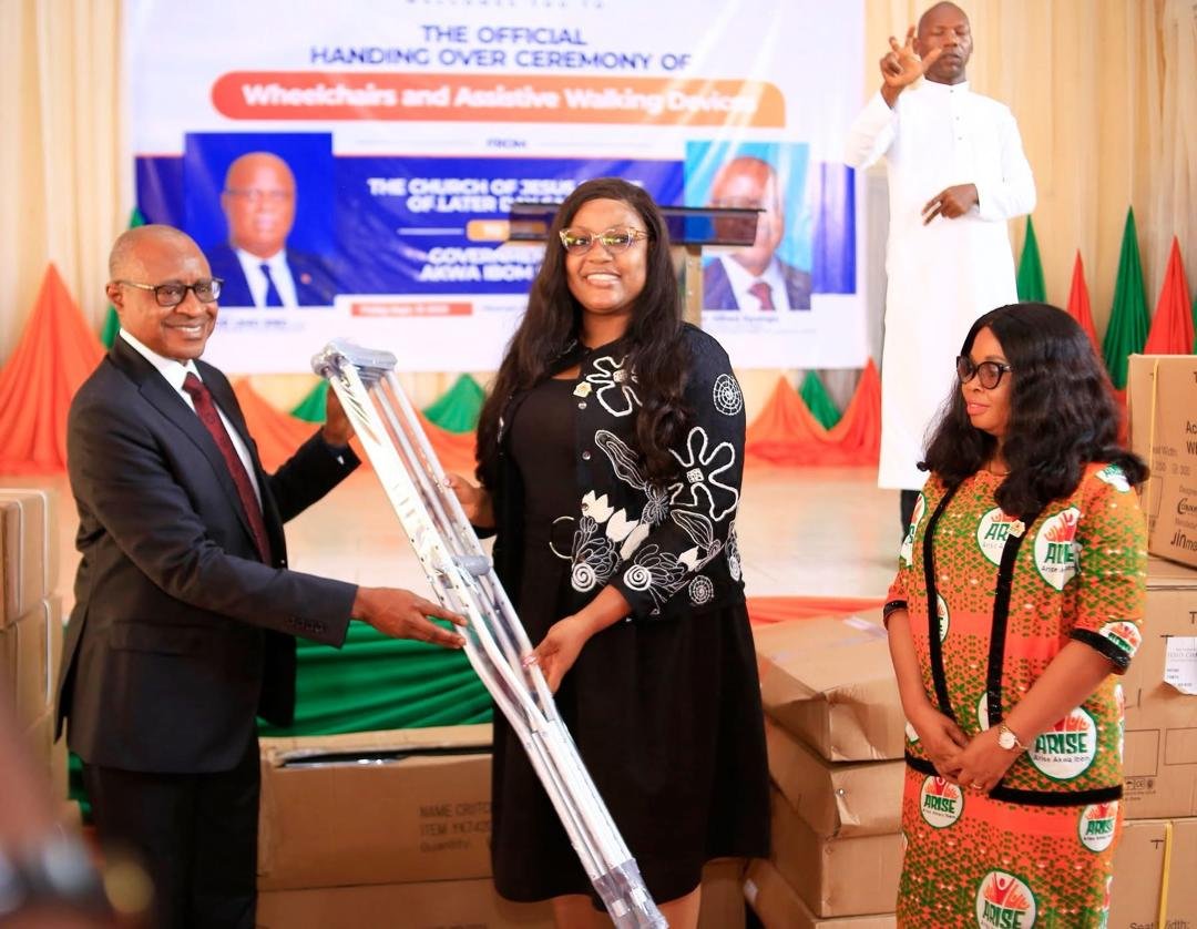 Church of Jesus Christ of Latter-day Saints donates 263 wheelchairs, 181 walking aids to Akwa Ibom state