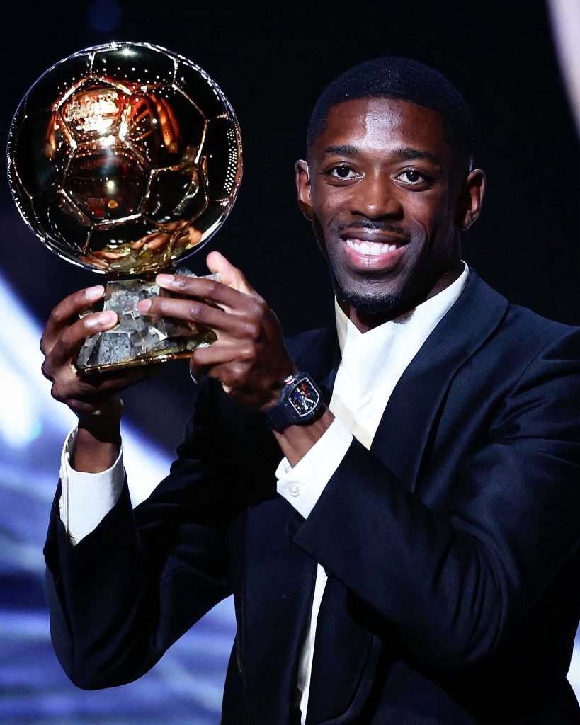 Tears as Ousmane Dembélé wins 2025 Men's Ballon d'Or