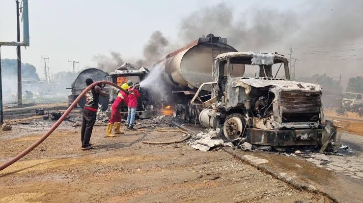 Fuel tanker explosion razes businesses in Anambra