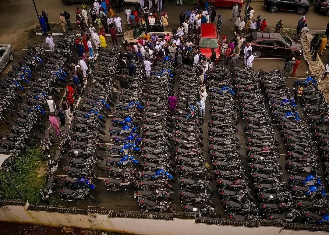 Governor Okpebholo commissions 300 motorbikes to beef up security