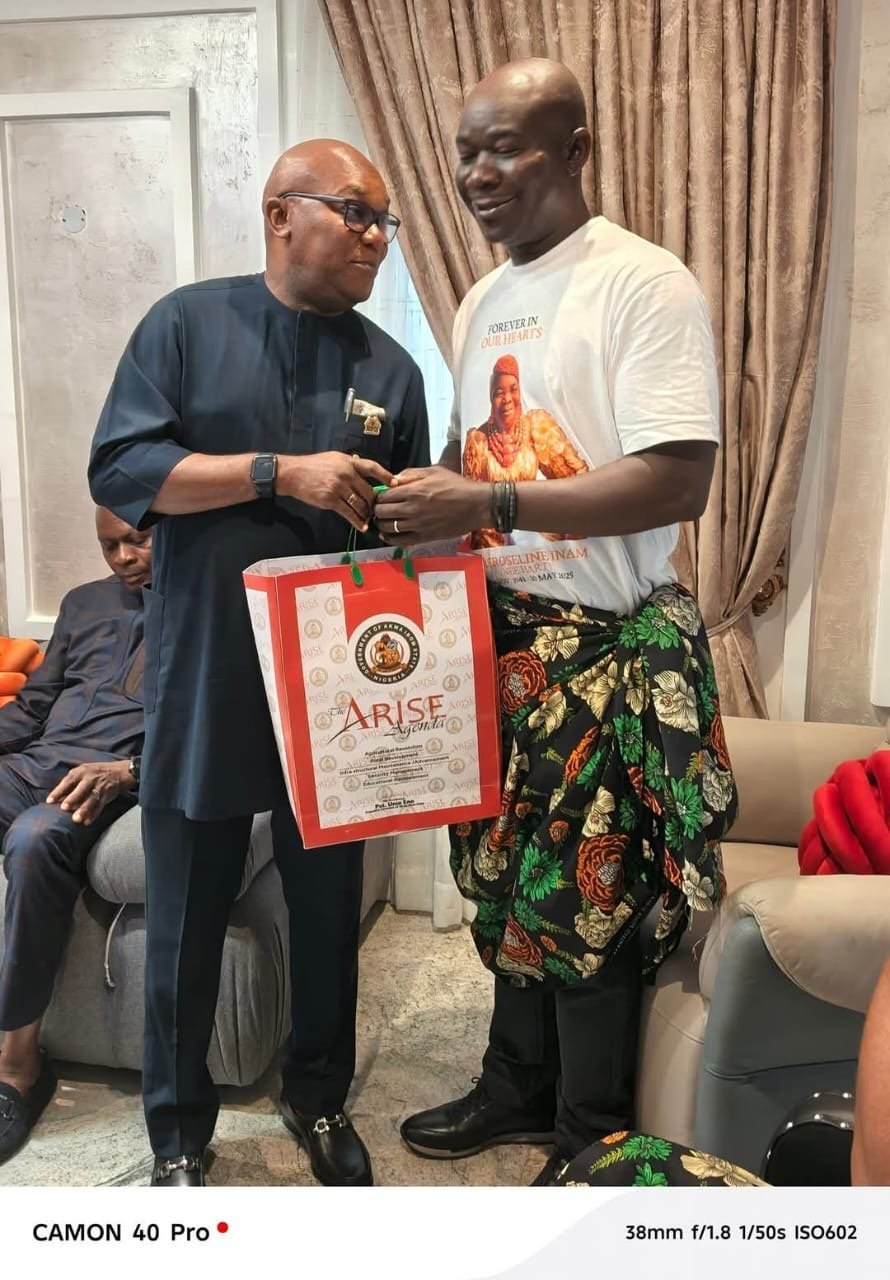 2f87405d 0745 4d0d 910d 36a994ff34ba Gov. Eno Visits Barr. Wilson Over Mother's Demise