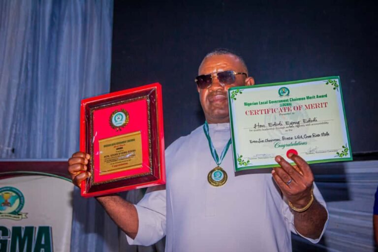 Biase Chairman emerges best LG Chairman (Project) in Nigeria