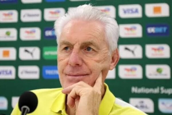 Hugo Broos Hugo Broos leads Bafana Bafana to World Cup glory after 16-year wait