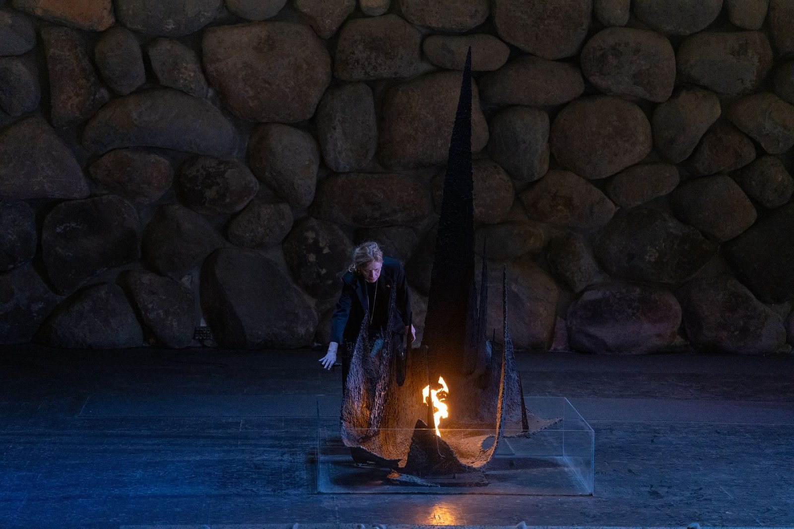 German Education Minister Karin Prien on Monday visited the Yad Vashem memorial in Jerusalem, paying her respects to the victims of the Holocaust.