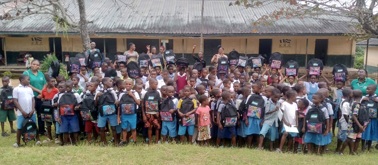 Refuge Foundation distributes school kits to displaced children in Bakassi
