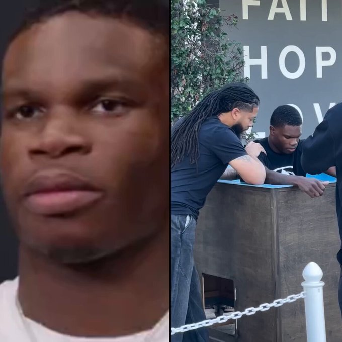 Travis Hunter Baptism Jacksonville Jaguars star Travis Hunter responds to baptism questions