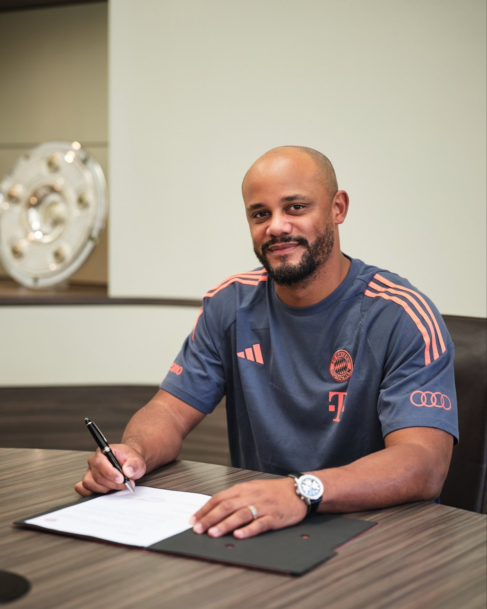 Bayern extend contract with coach Vincent Kompany until 2029