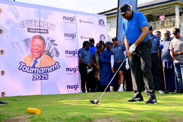 bassey otu calabar golf 2 80 Golfers compete in Calabar golf tournament