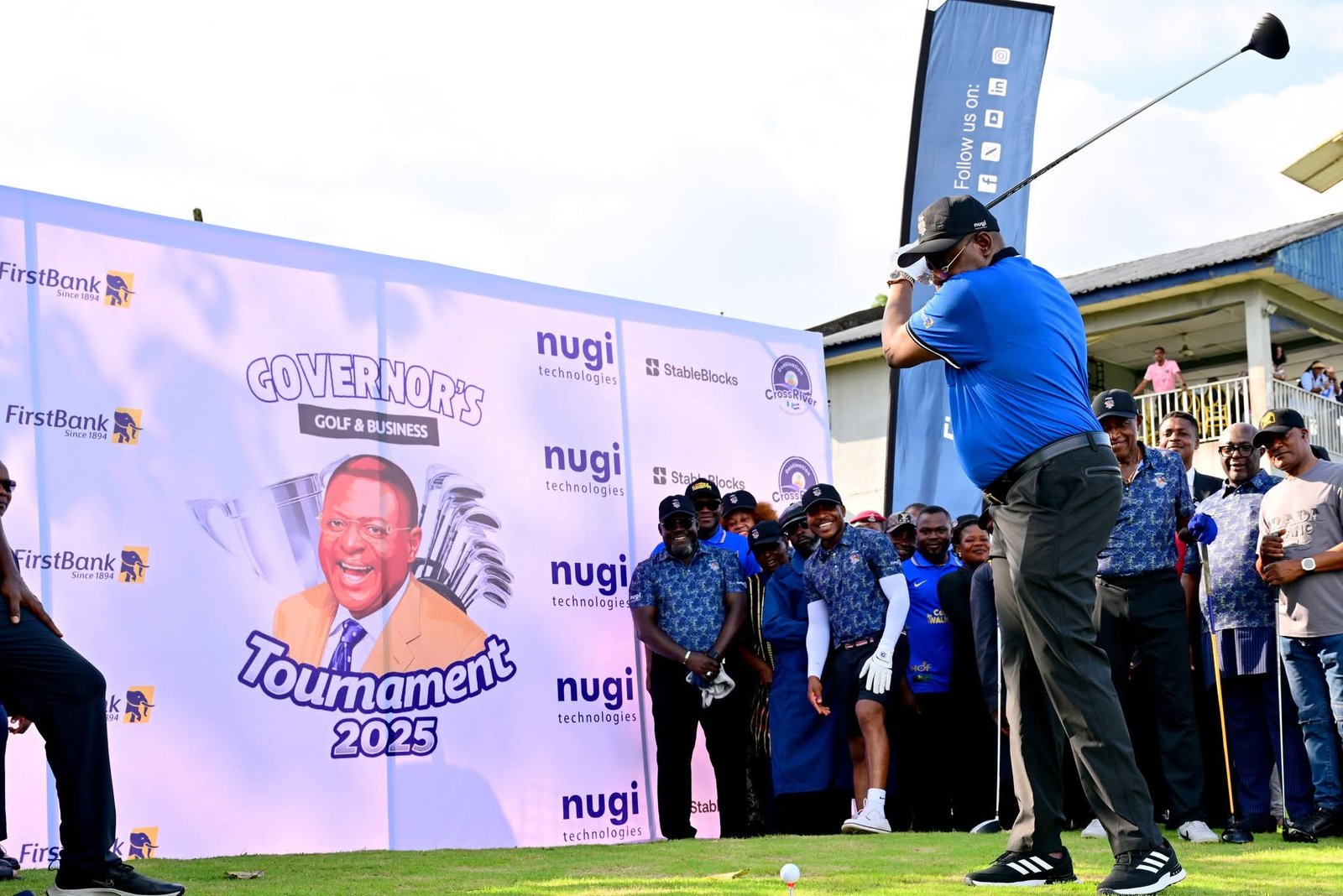 bassey otu calabar golf 3 Cross River reassures public of safety ahead of National Sports Council meeting