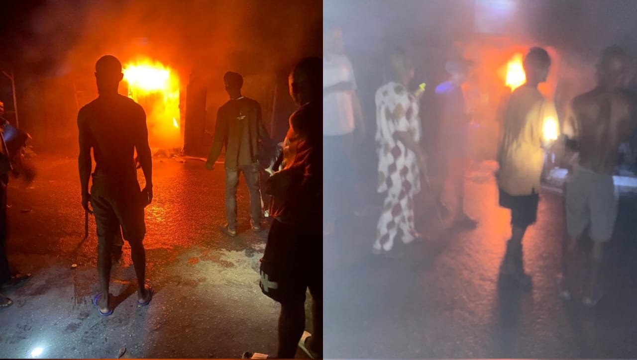 Fire razes shops worth millions in Calabar spare parts market