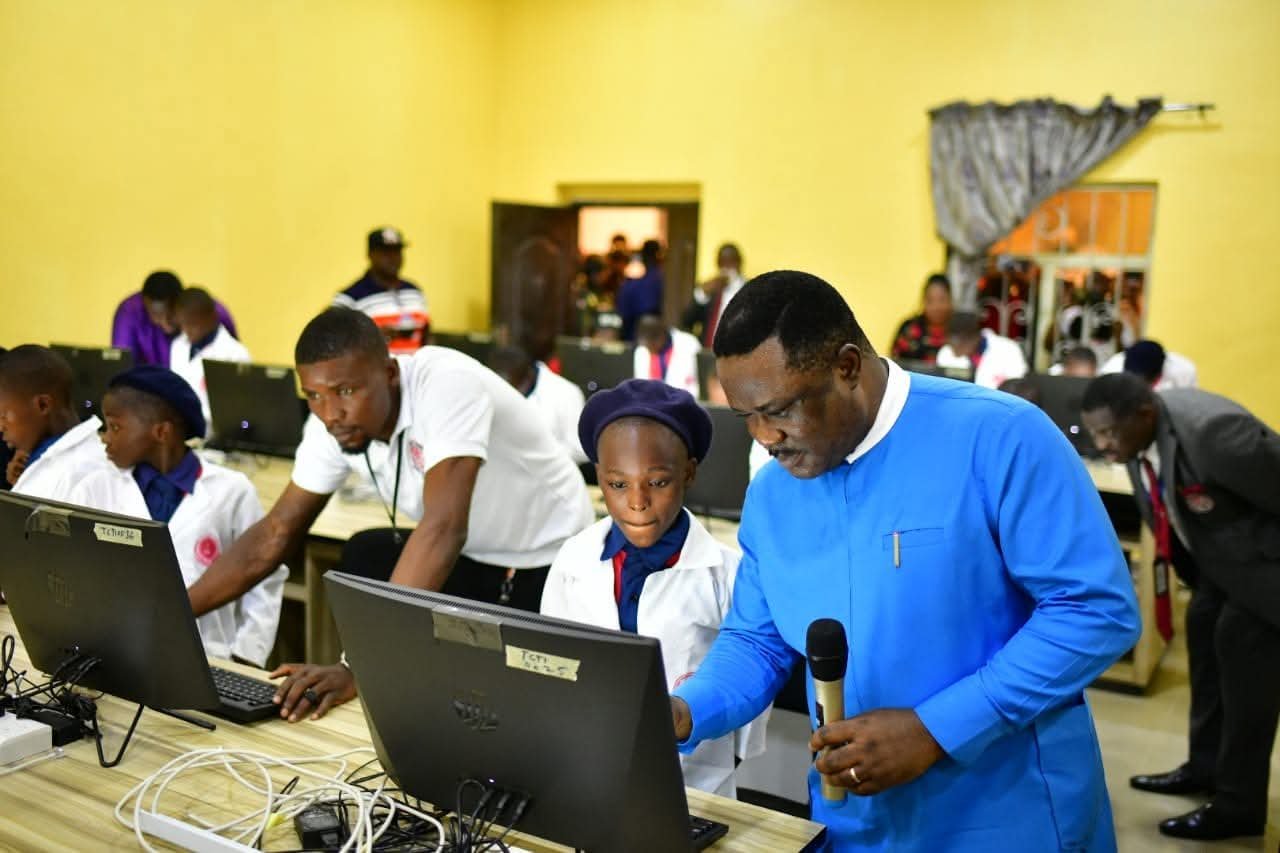 ben ayade school NAPTAN appeals for Ayade's approval to set up 267 Computer Labs for Schools in Cross River