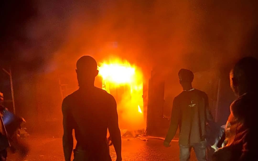 fire outbreak Man sets woman ablaze after failed relationship in Ibadan