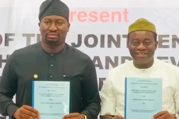 NALDA and Agbeyewa Farms sign MoU to boost cassava production