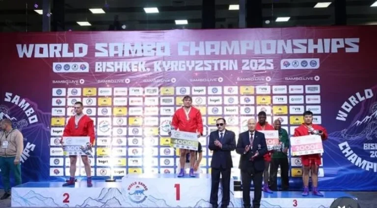 Ajibade wins bronze at World Sambo Championships