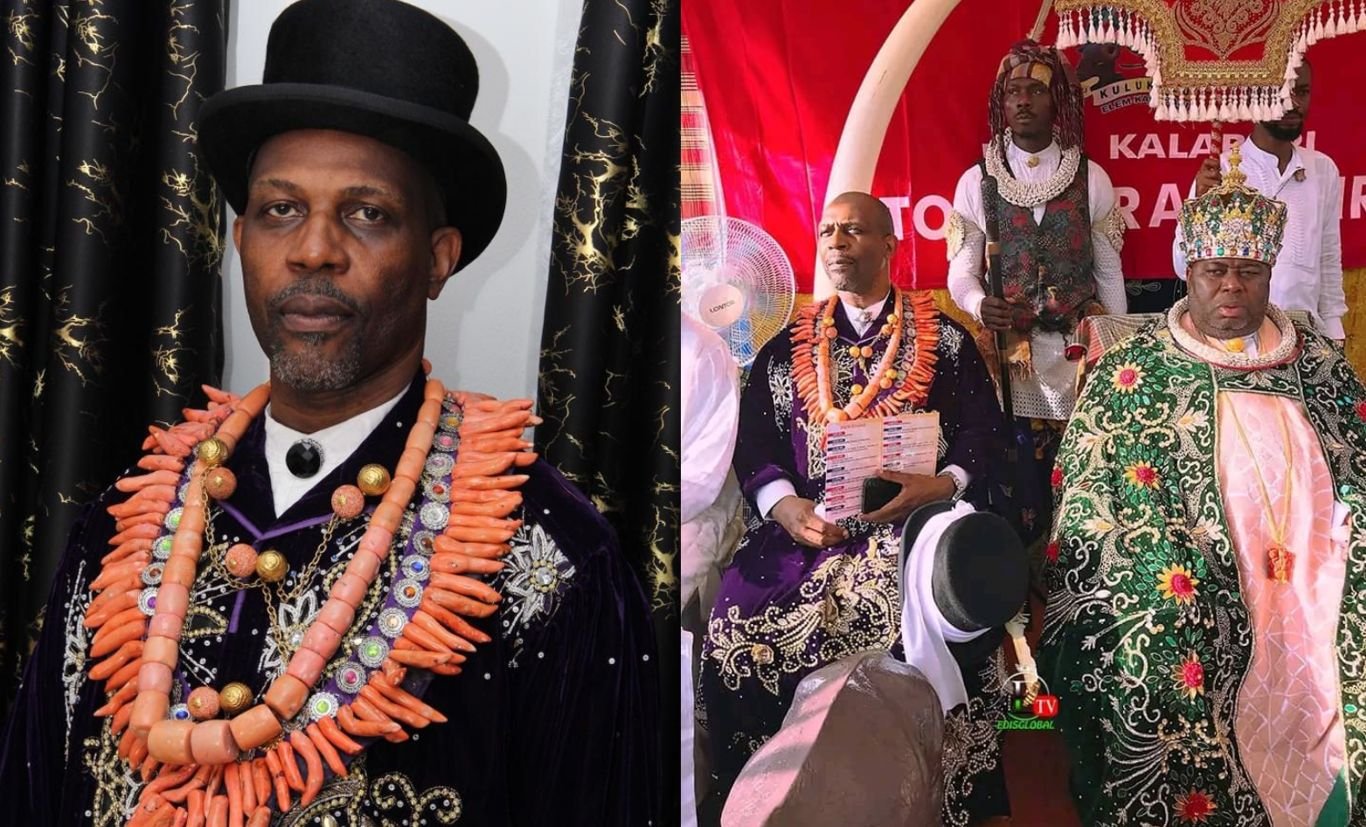 Princewill marks 50 days in office as Da Ogo VI visits the Source (Elem Kalabari)