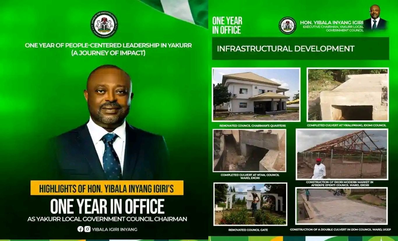 Transformative Leadership: Hon. Yibala Igri Inyang marks one year in office