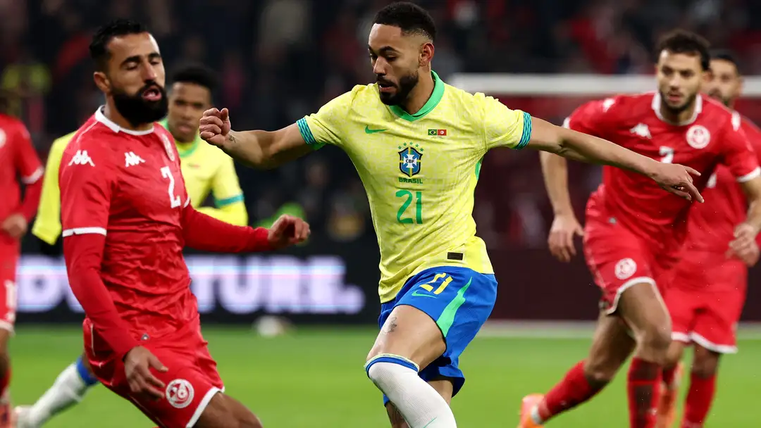 Brazil held by Tunisia in World Cup warm-up draw