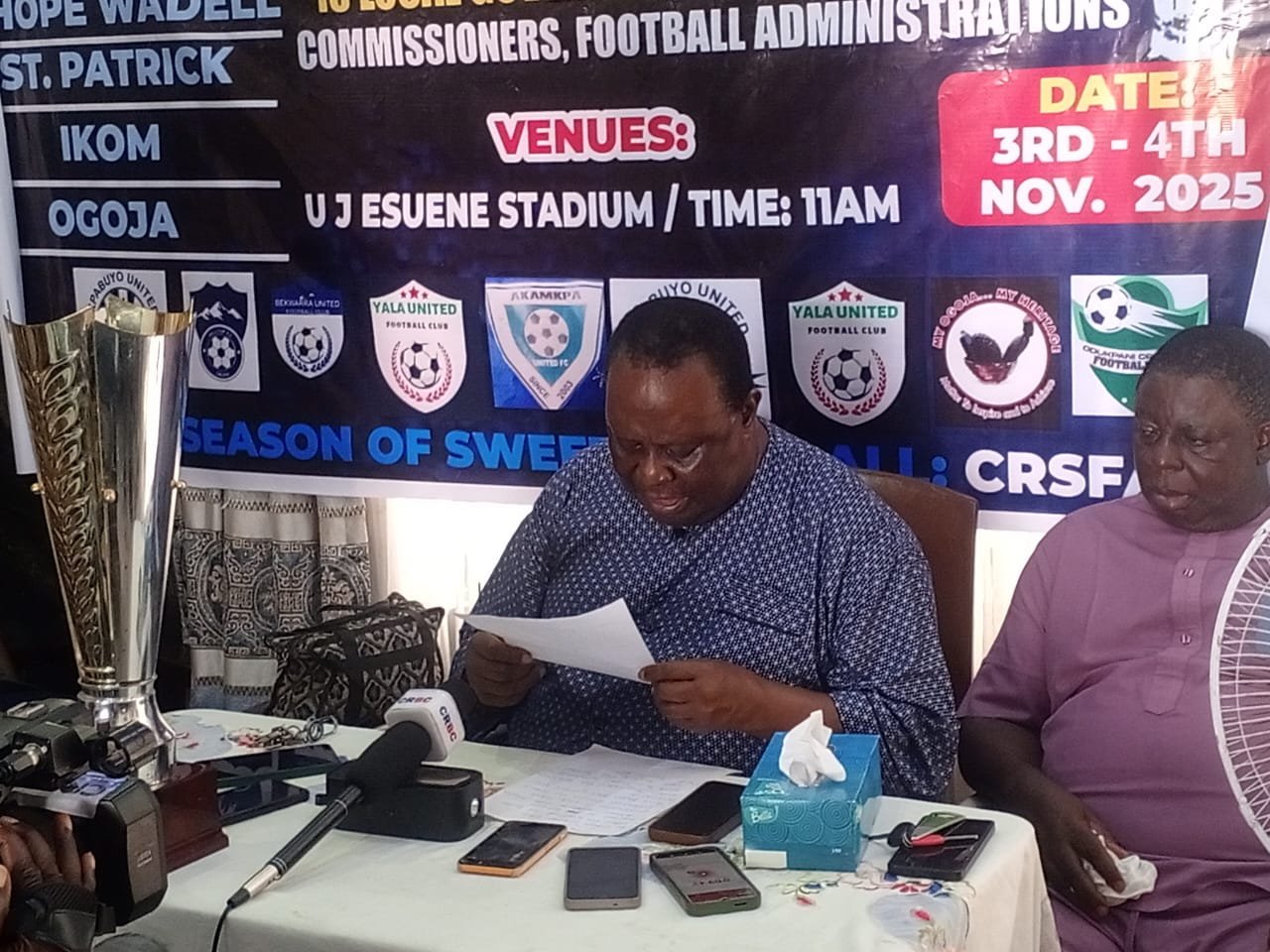 Governor’s Cup: Hooliganism will not be tolerated - C’River FA warns teams