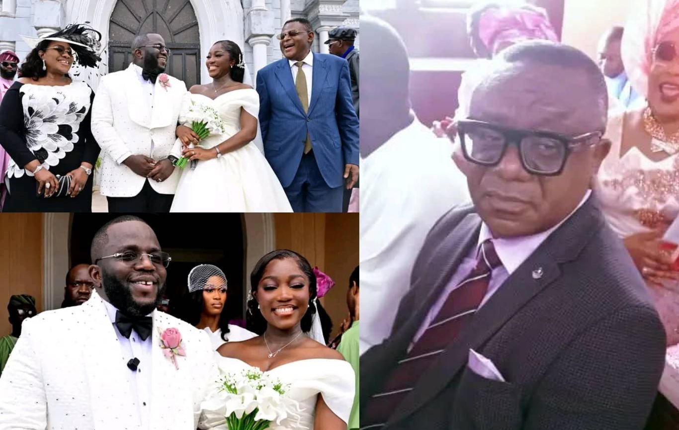 Orok Duke celebrates Governor Otu's son, wife on wedding day