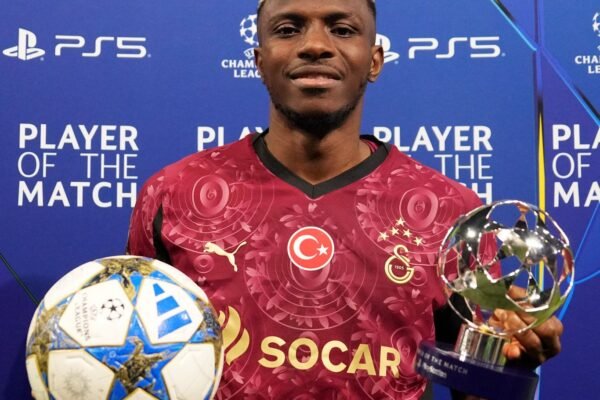 UCL: Victor Osimhen's hat-trick against Ajax takes Galatasaray closer to round 16