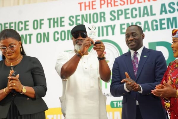 Emmanuel Ironbar and Jarigbe Agom Presidency honours Governor Otu's Chief of Staff Dr Ironbar, others