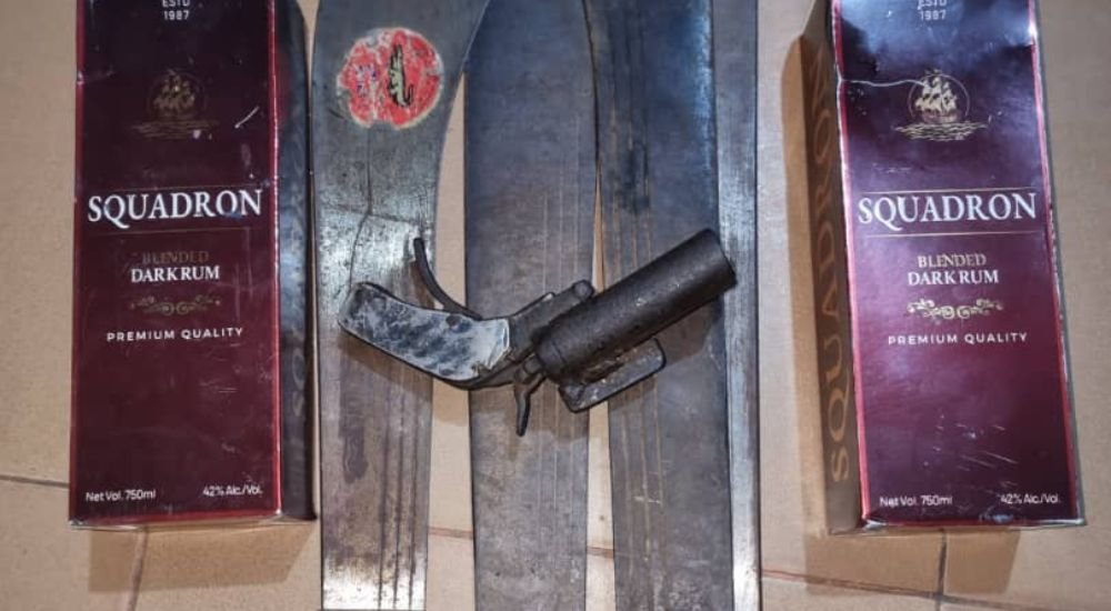 Exhibits recovered from the suspects 20251213 172841 0000 Police arrest 6 for forcing young men into cultism