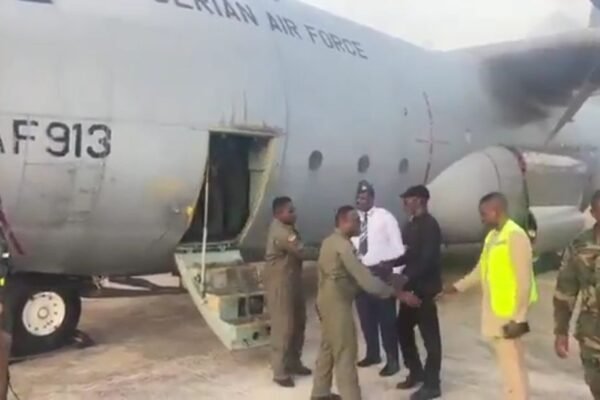 NAF C 130 aircraft 2 NAF C-130 aircraft arrives Accra, Ghana