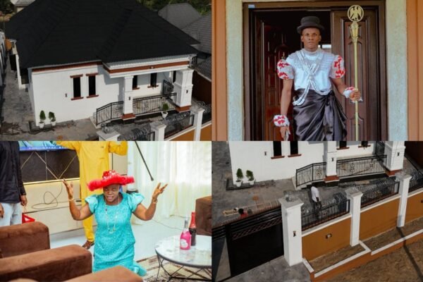 Offiong Andem Bassey mother house Content creator builds house for mother in Calabar