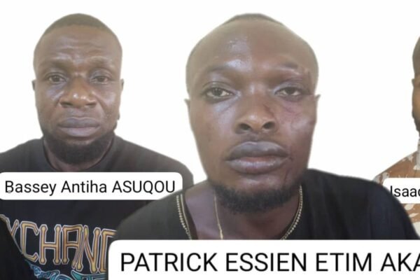 Patrick Essien Etim Bassey Antiha Asuquo Killers of Calabar medical doctor were allegedly facilitating kidnappings while in prison - Jalingo