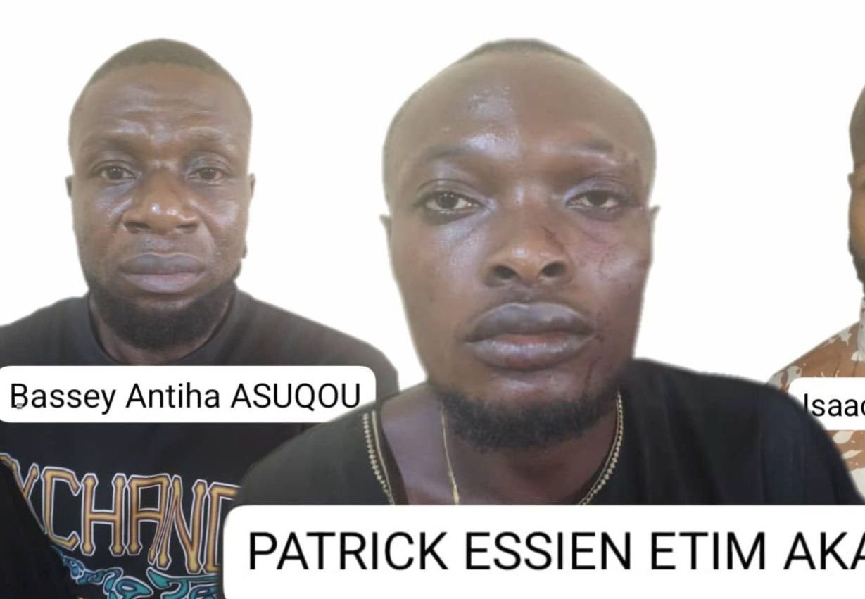 Patrick Essien Etim Bassey Antiha Asuquo Killers of Calabar medical doctor were allegedly facilitating kidnappings while in prison - Jalingo