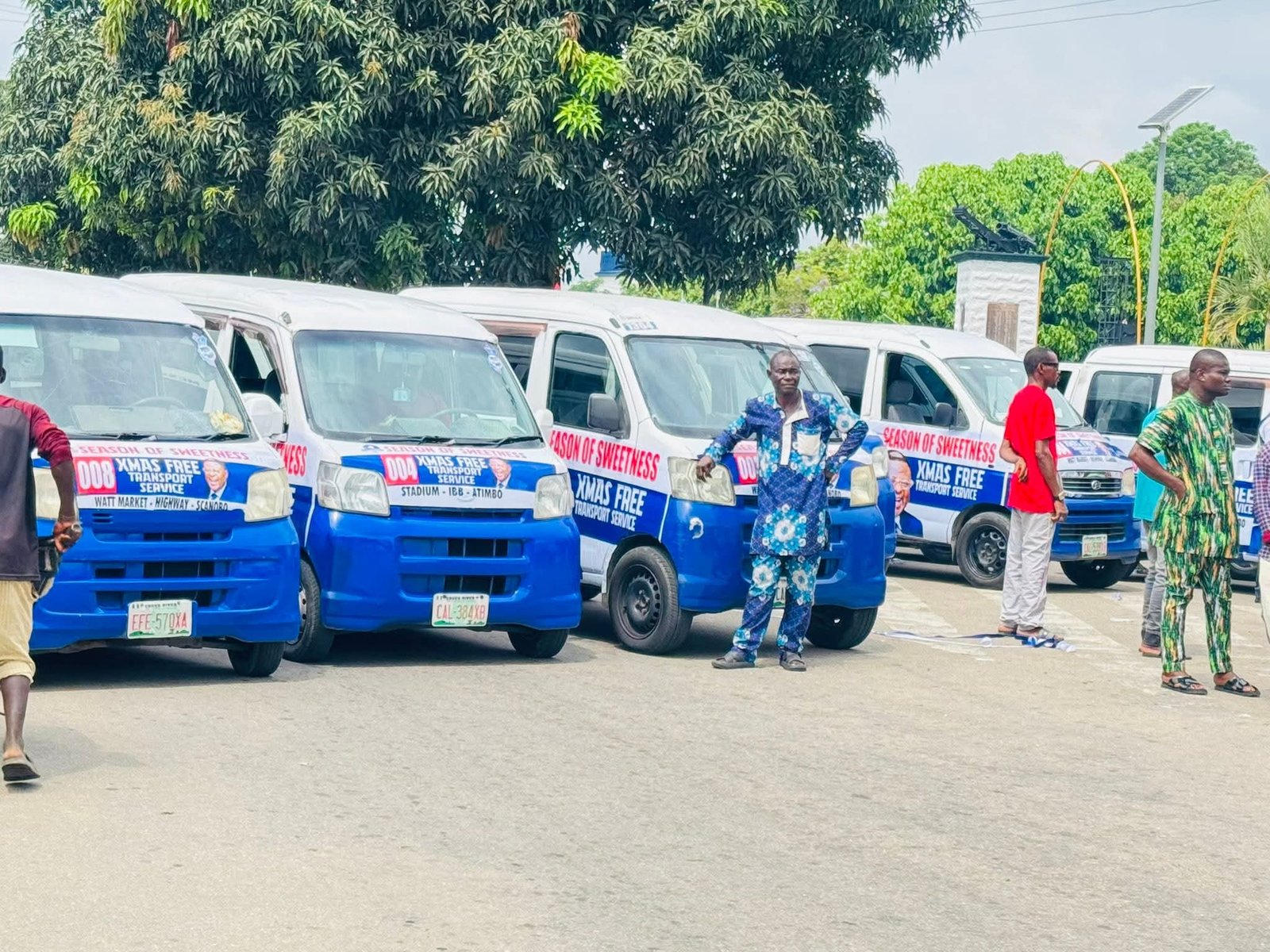 bassey otu crs free mini buses CRSG approves purchase of 150 mini buses for less privileged