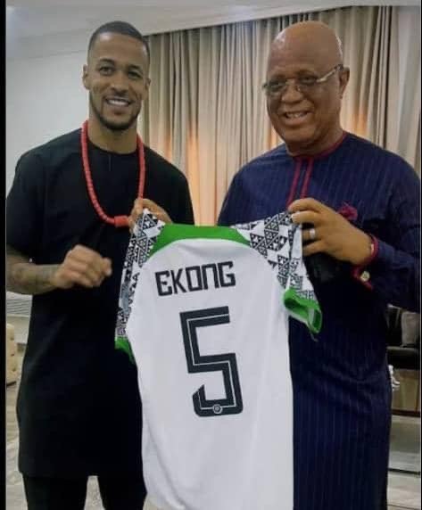 f4ae290e fb64 457d a4f6 878c1ad26174 Governor Eno Celebrates William Troost-Ekong on International Retirement