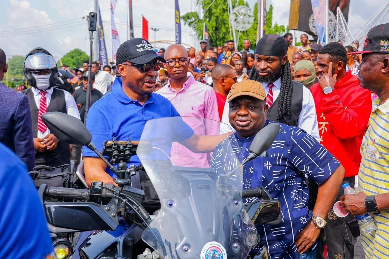 facff643 79ac 4796 9891 fbc24dc05586 Bikers’ Carnival: Gov. Otu Reaffirms Commitment to Safety, Tourism Promotion, Global Cultural Exchange