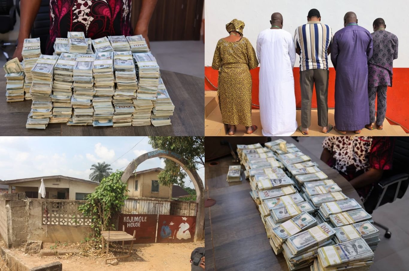harbalists arrest EFCC arrests herbalists with $3.4m, €280,000 counterfeit notes