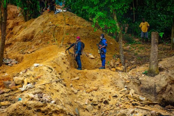 illegal mining site Cross River State bans illegal mining