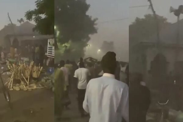 maiduguri bomb Worshippers killed as bomb explodes inside mosque in Maiduguri market