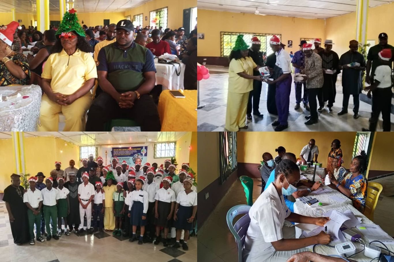 mercy akpama christmas empowerment Mercy Akpama holds Christmas town hall meeting, empowers students in Yakurr II