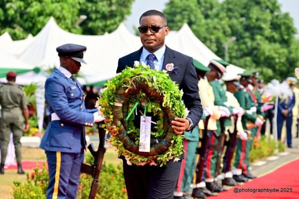 peter odey armed forces day CRSG directs mandatory wearing of armed forces remembrance emblem