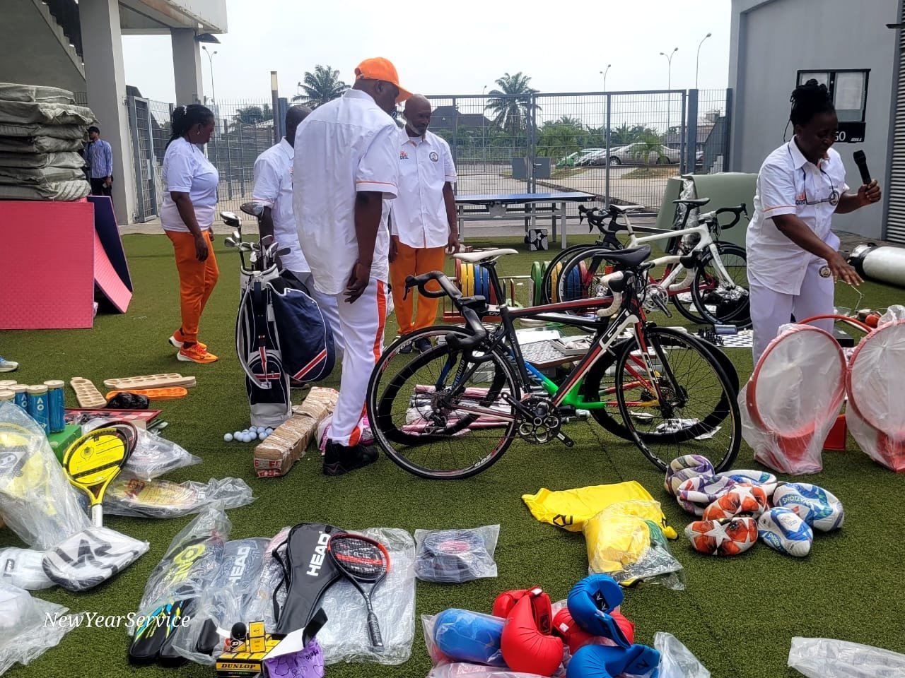 6418ae6a 4659 42cc a808 b5dda612aa95 Athletes Receive Sporting Equipment From Government After 16 Years