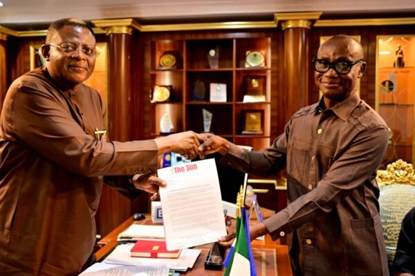 Bassey Otu and Onouha Ukeh Bassey Otu emerges best governor in Nigeria