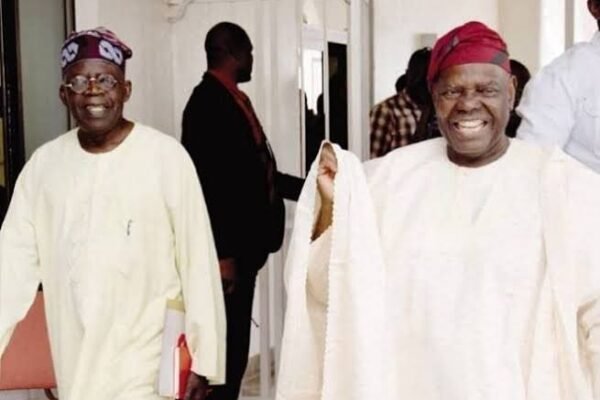 Bola Tinubu and Bisi Akande Tinubu pays special tribute to Chief Bisi Akande at 87