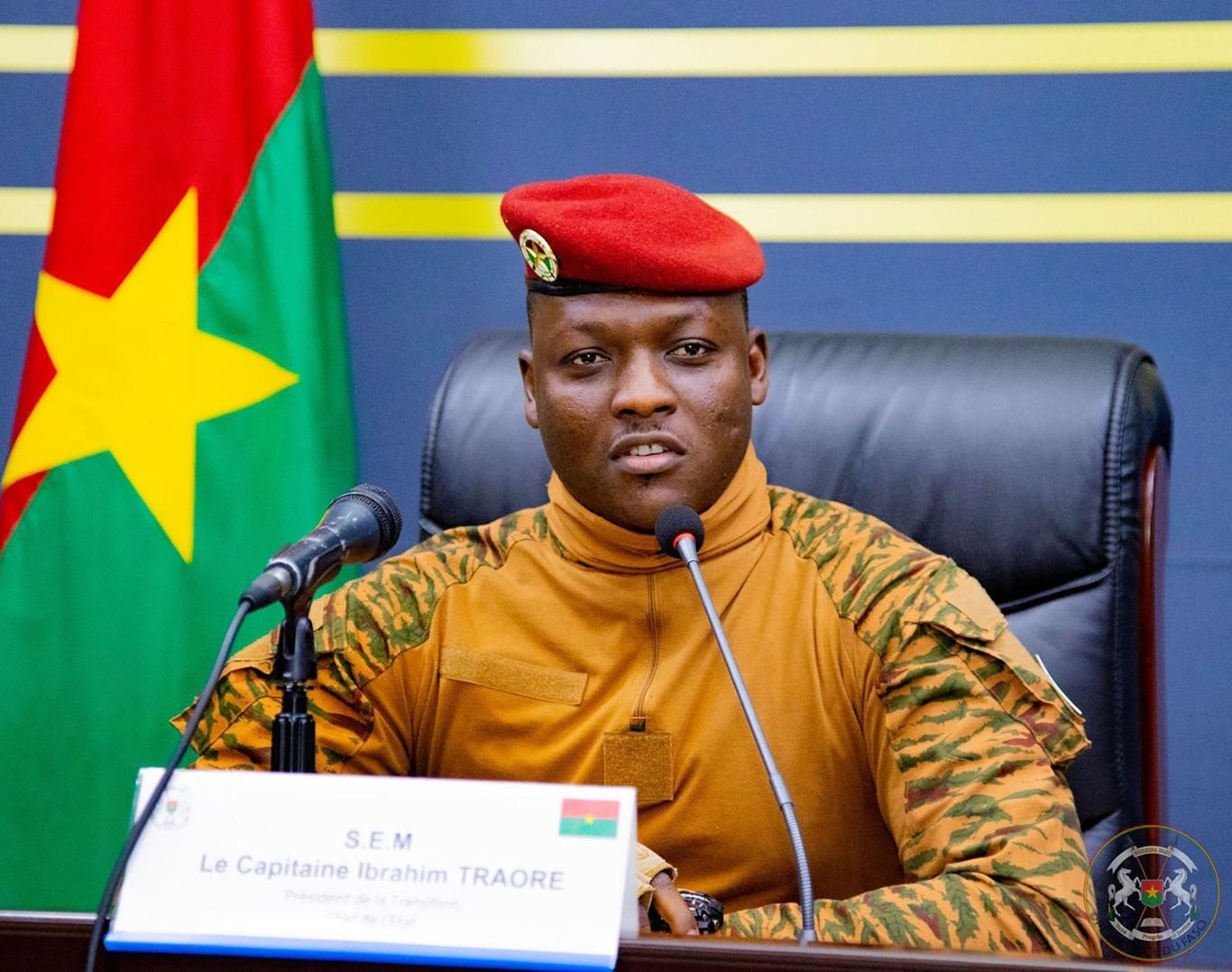 Captain Ibrahim Traore Burkina Faso foils coup attempt