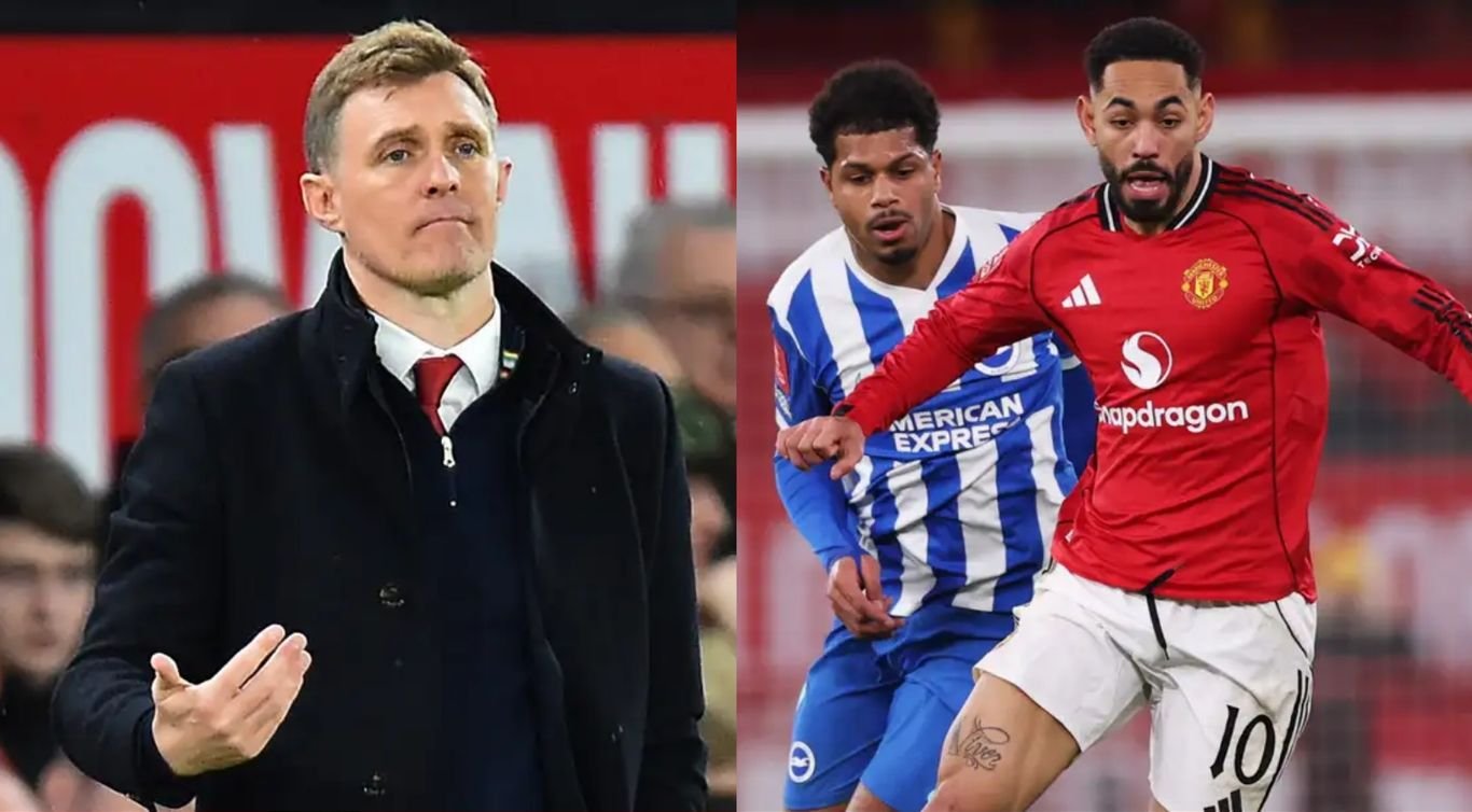 Darren Fletcher and Cunha vs Brighton Fletcher fails audition in Man United's FA Cup loss