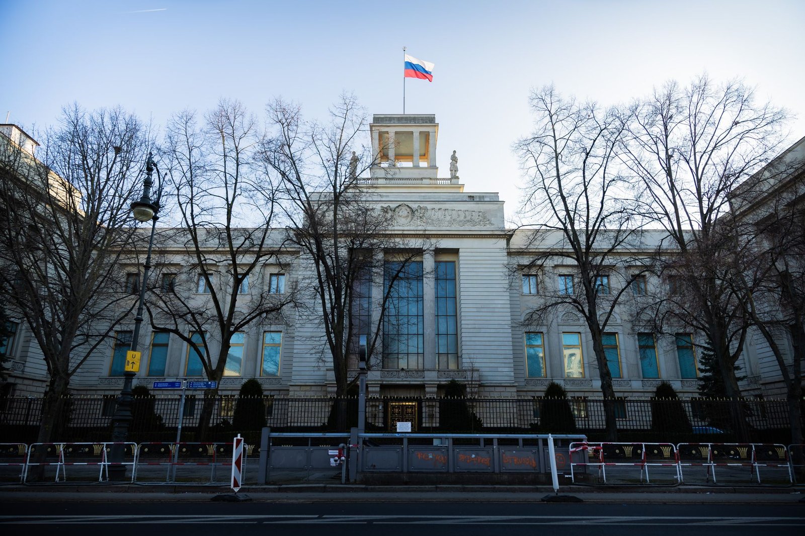 Embassy of the Russian Federation in Berlin Germany expels Russian embassy staffer over links to Russian spy