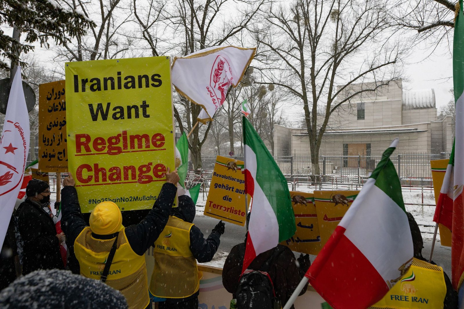 German Iranian Protesters German cities hold rallies in solidarity with Iran protesters